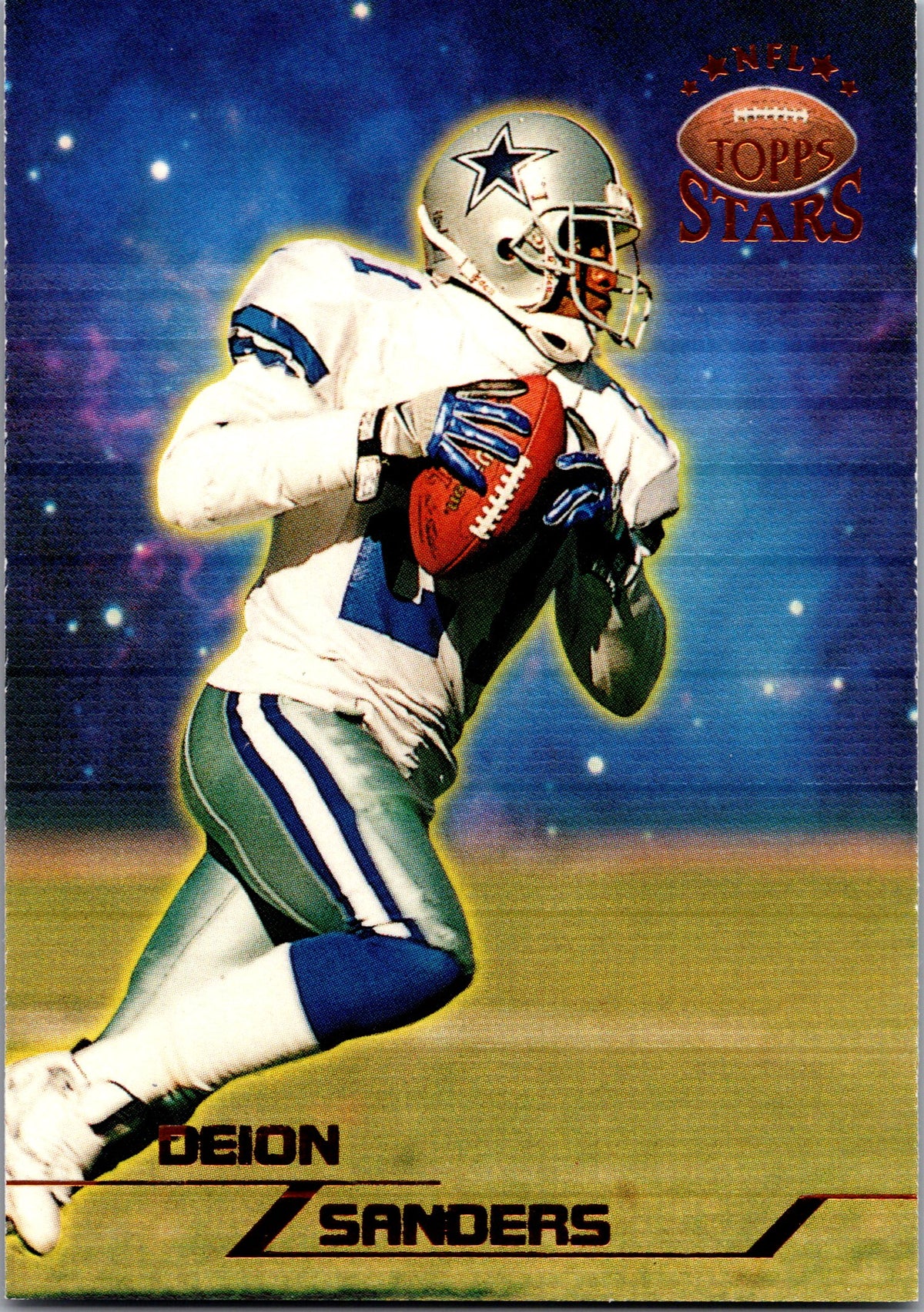 1998 Topps Stars #135 Deion Sanders Gold Star #/1999