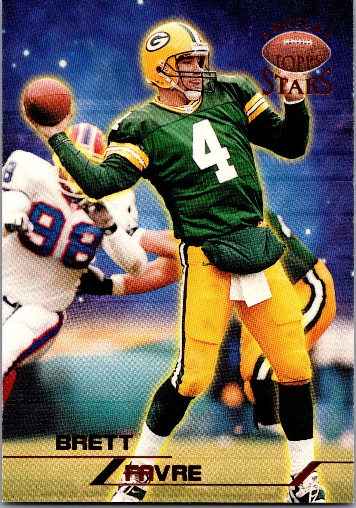 1998 Topps Stars #130 Brett Favre Bronze Star #/8799