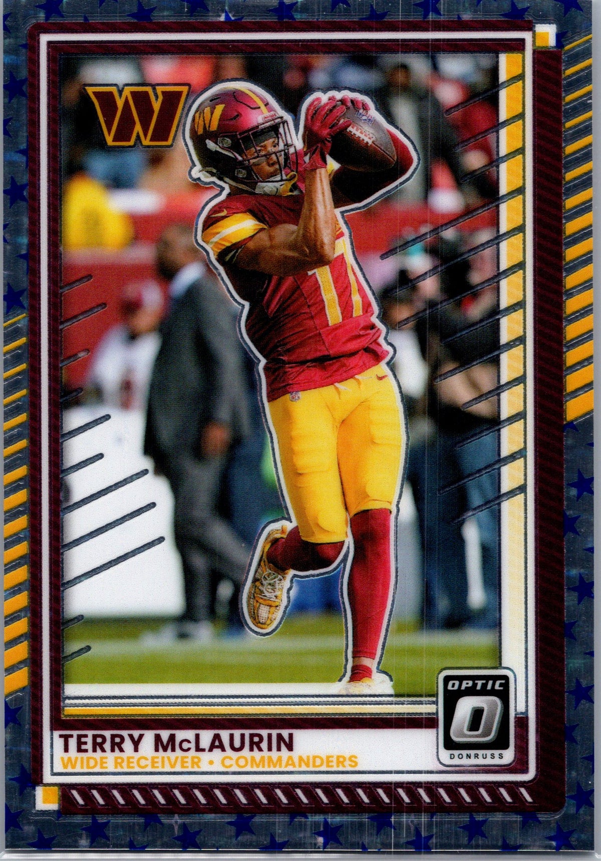 2025 Donruss Optic #107 Terry McLaurin Stars