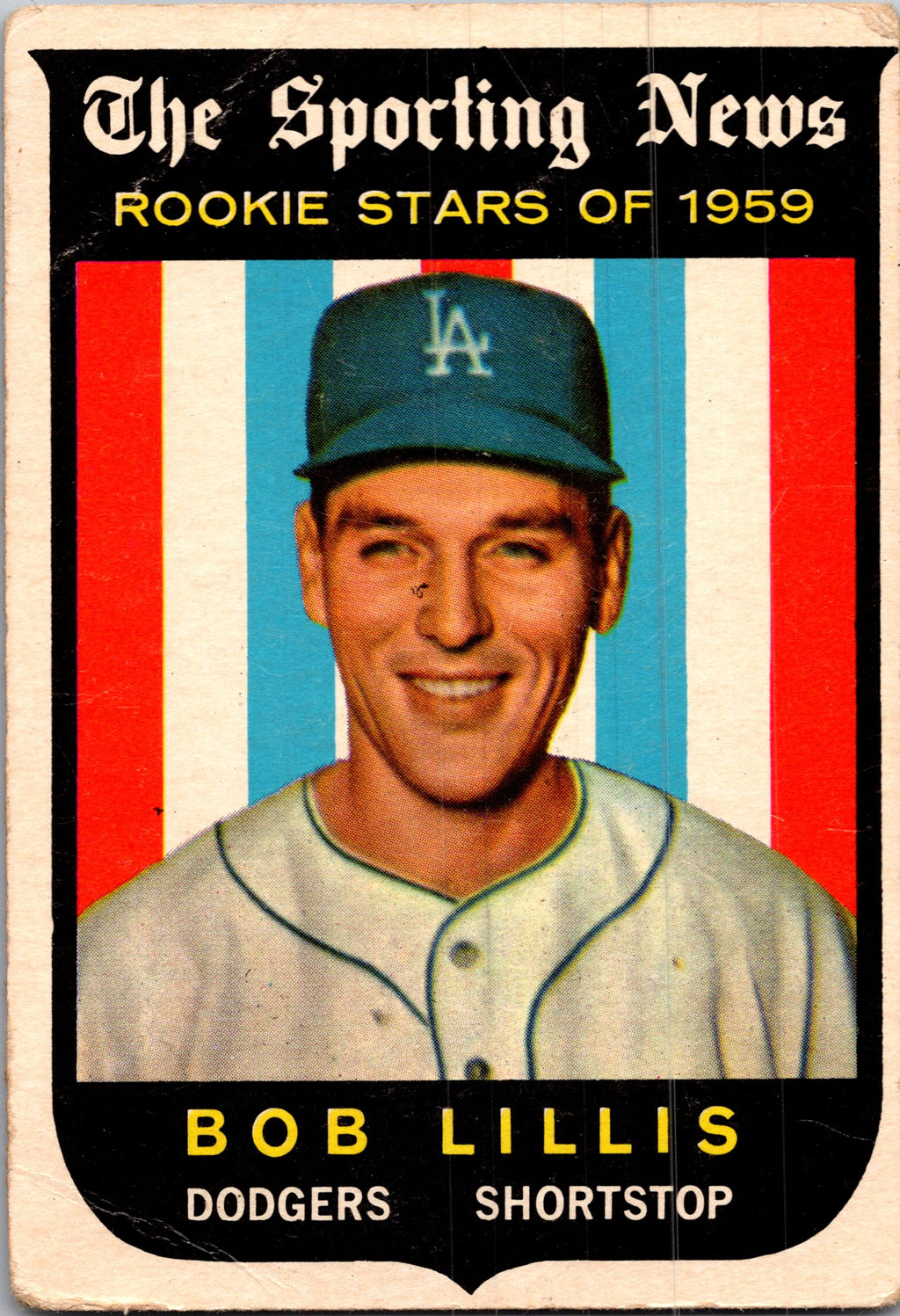 1959 Topps #133 Bob Lillis