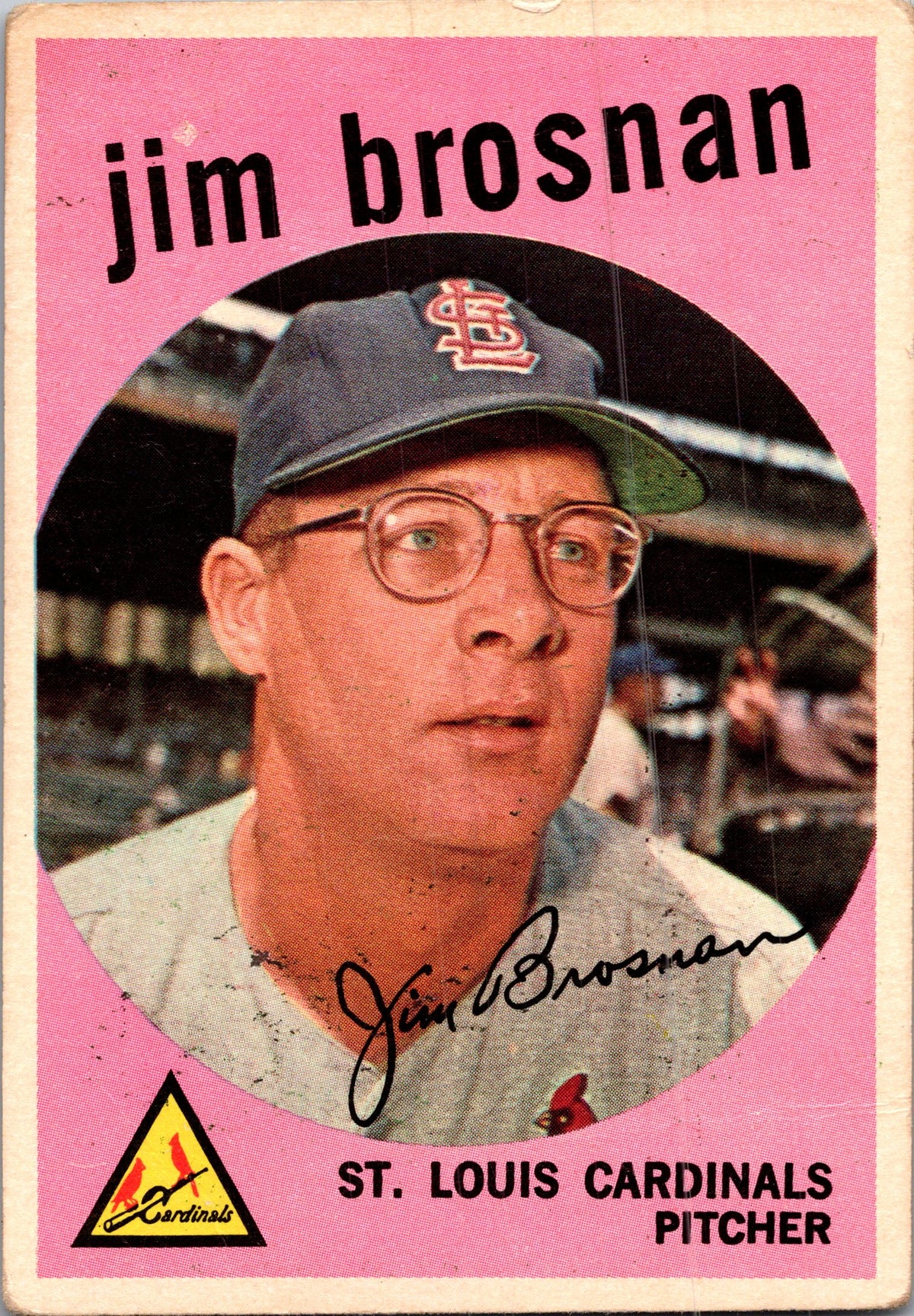 1959 Topps #194 Jim Brosnan