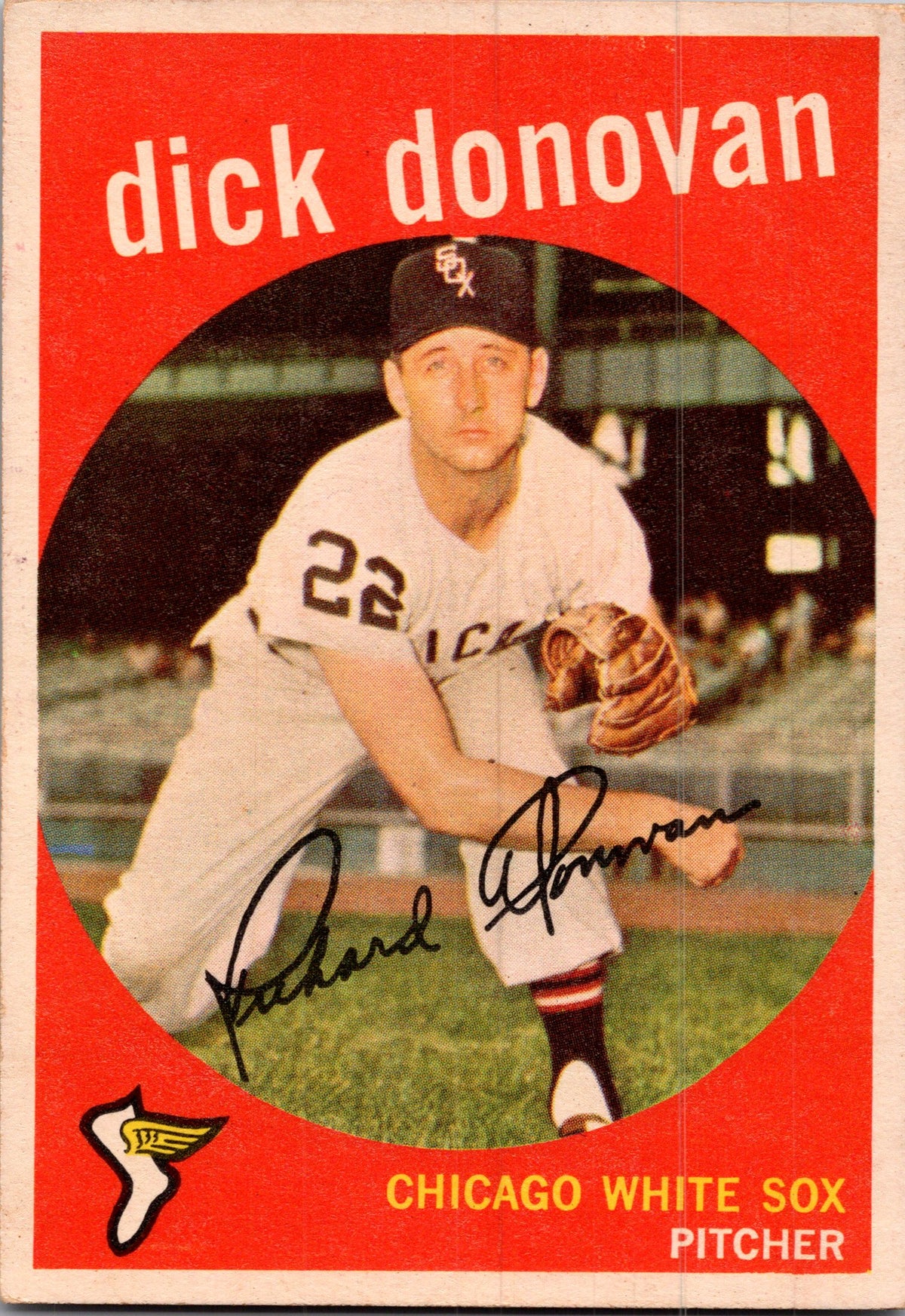 1959 Topps #5 Dick Donovan