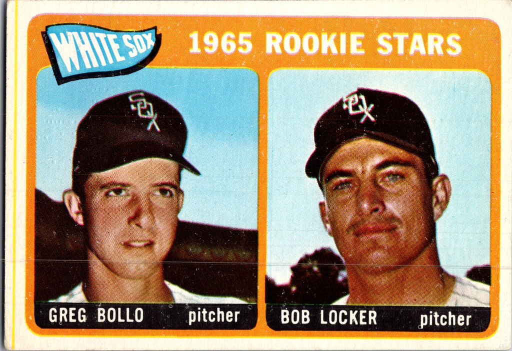 1965 Topps #541 White Sox 1965 Rookie Stars (Greg Bollo / Bob Locker)