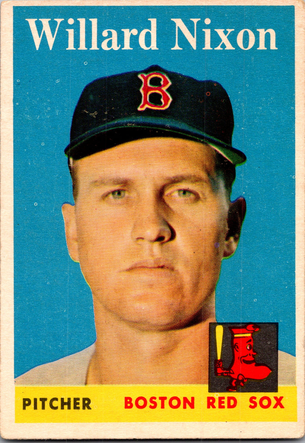 1958 Topps #395 Willard Nixon
