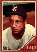 1962 Topps #122a Norm Bass