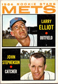 1964 Topps #536 Mets 1964 Rookie Stars (Larry Elliot / John Stephenson)