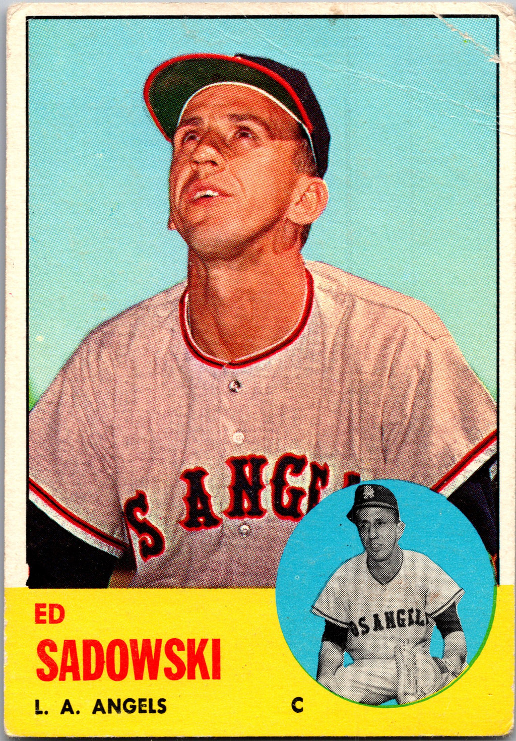 1963 Topps #527 Ed Sadowski