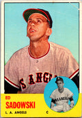 1963 Topps #527 Ed Sadowski
