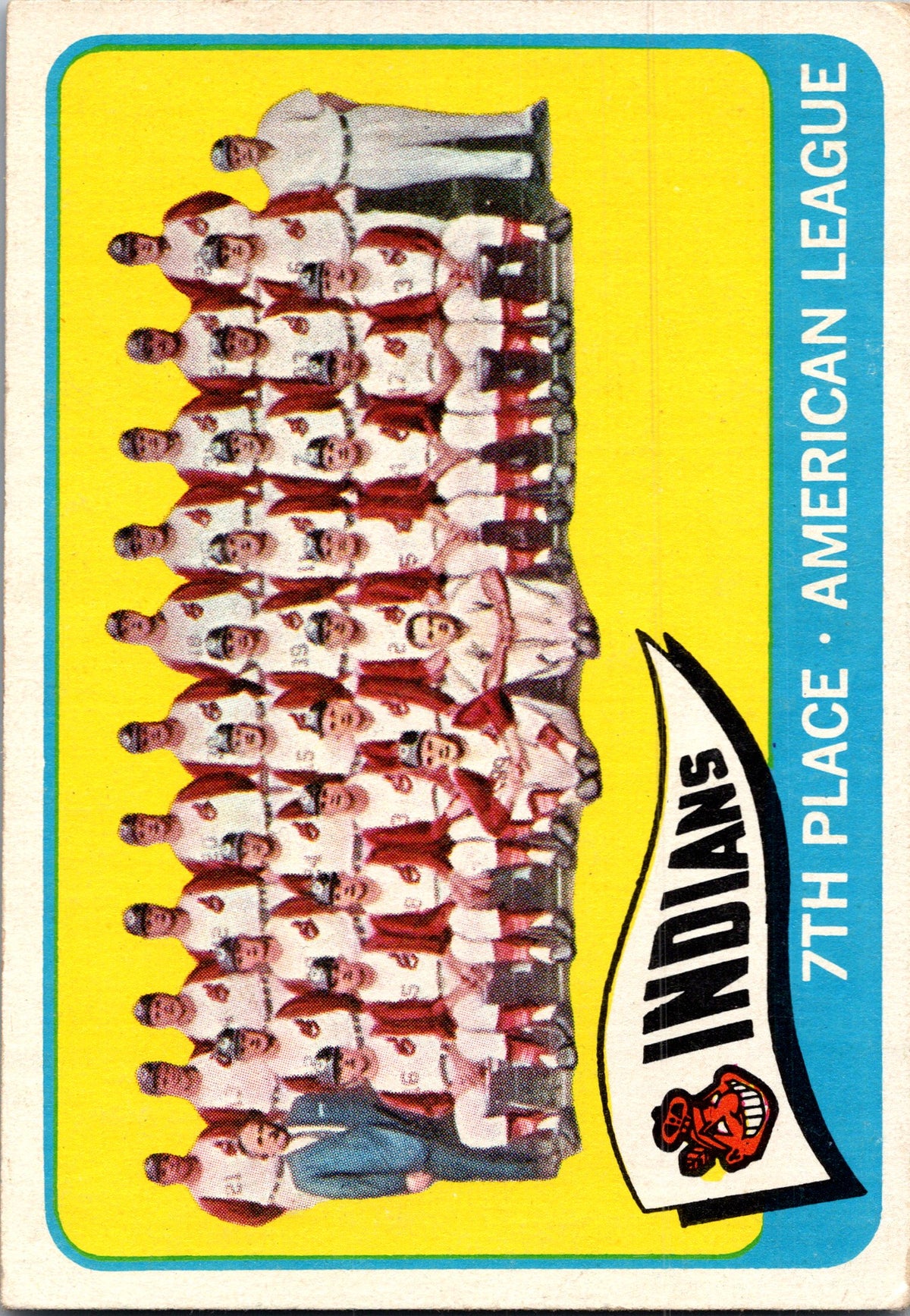 1965 Topps #481 Cleveland Indians