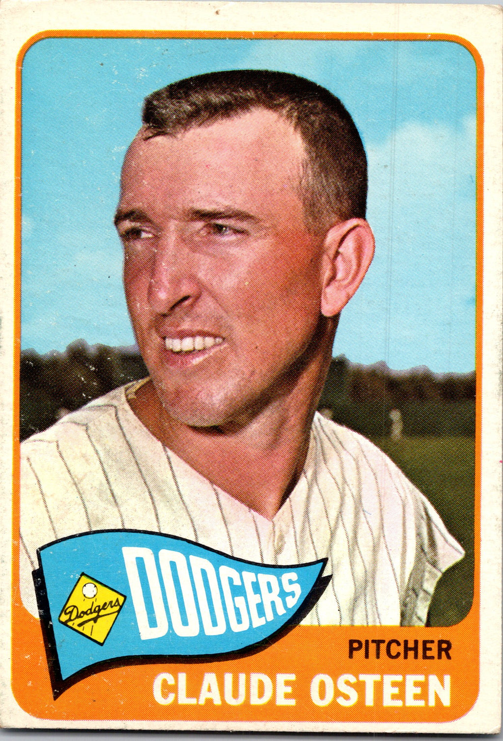 1965 Topps #570 Claude Osteen