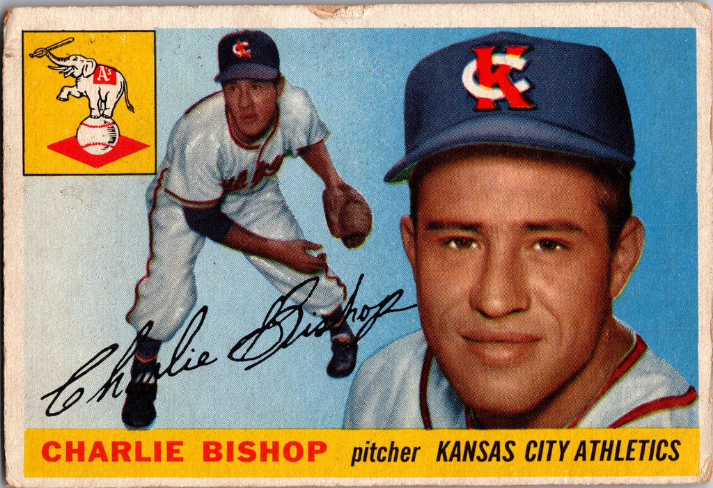 1955 Topps #96 Charlie Bishop
