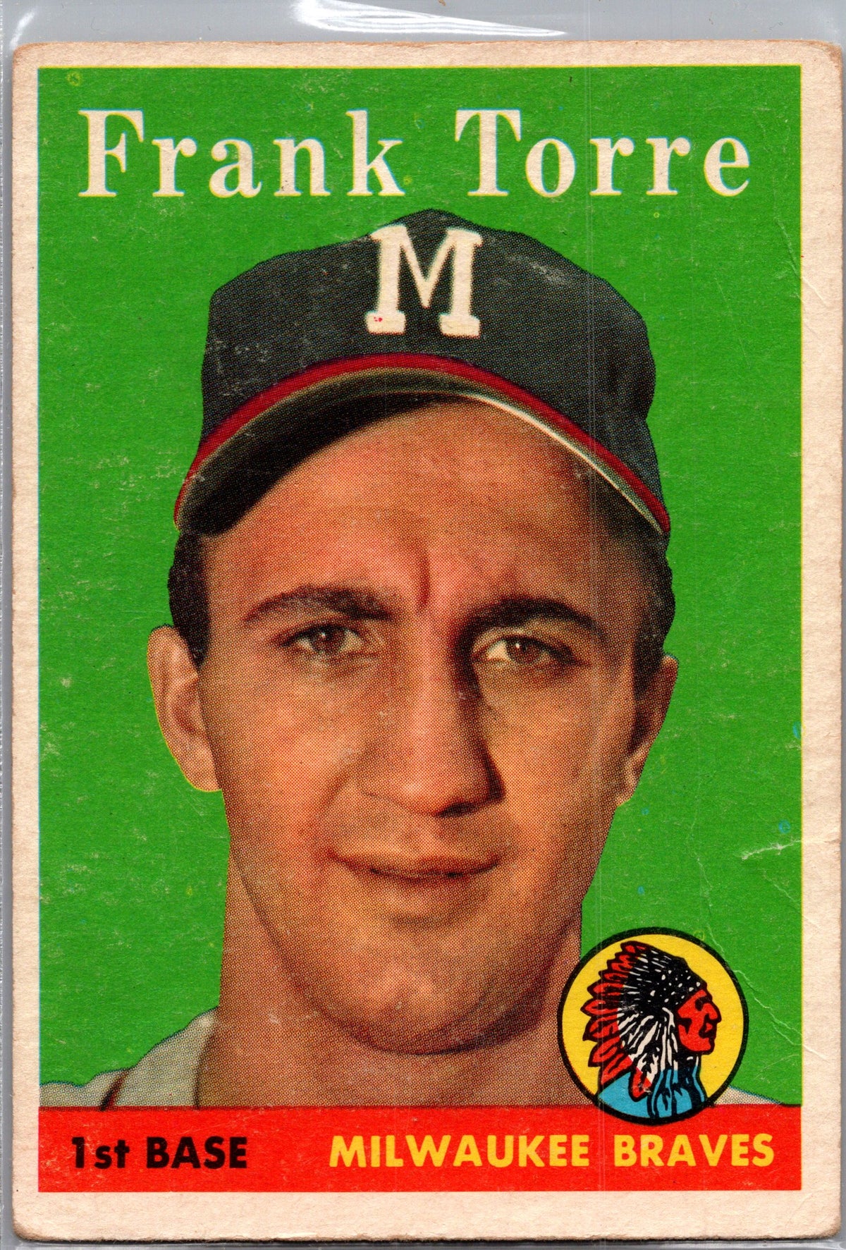 1958 Topps #117 Frank Torre