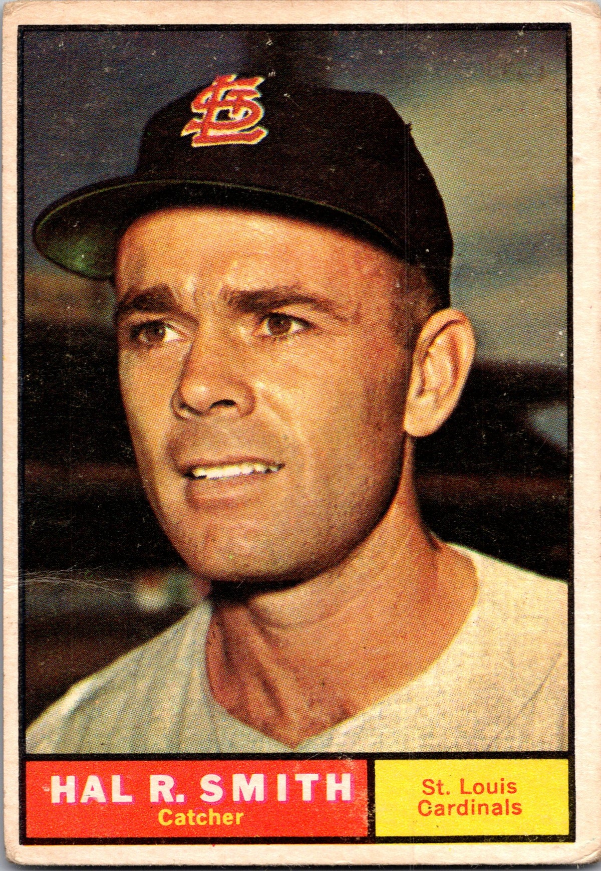 1961 Topps #549 Hal R. Smith