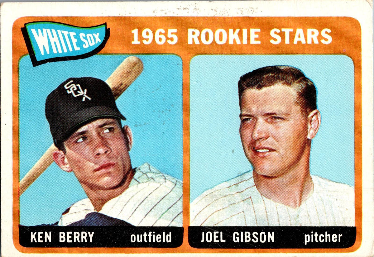 1965 Topps #368 White Sox 1965 Rookie Stars (Ken Berry / Joel Gibson)