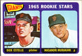 1965 Topps #282 Giants 1965 Rookie Stars (Dick Estelle / Masanori Murakami)
