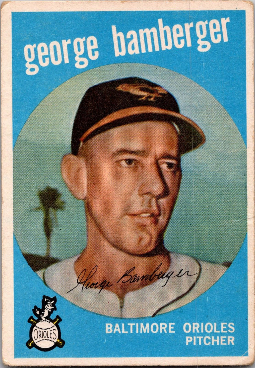 1959 Topps #529 George Bamberger