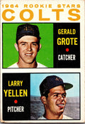 1964 Topps #226 Colts 1964 Rookie Stars (Gerald Grote / Larry Yellen)