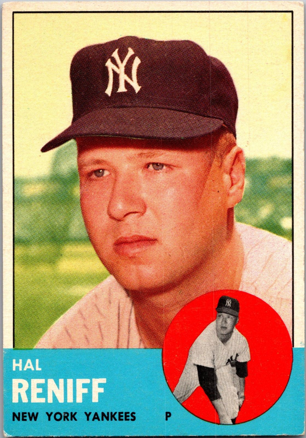 1963 Topps #546 Hal Reniff