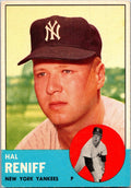 1963 Topps #546 Hal Reniff
