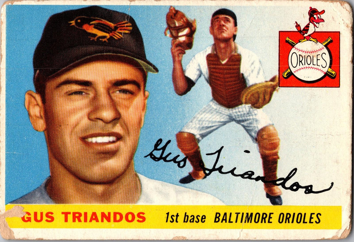 1955 Topps #64 Gus Triandos