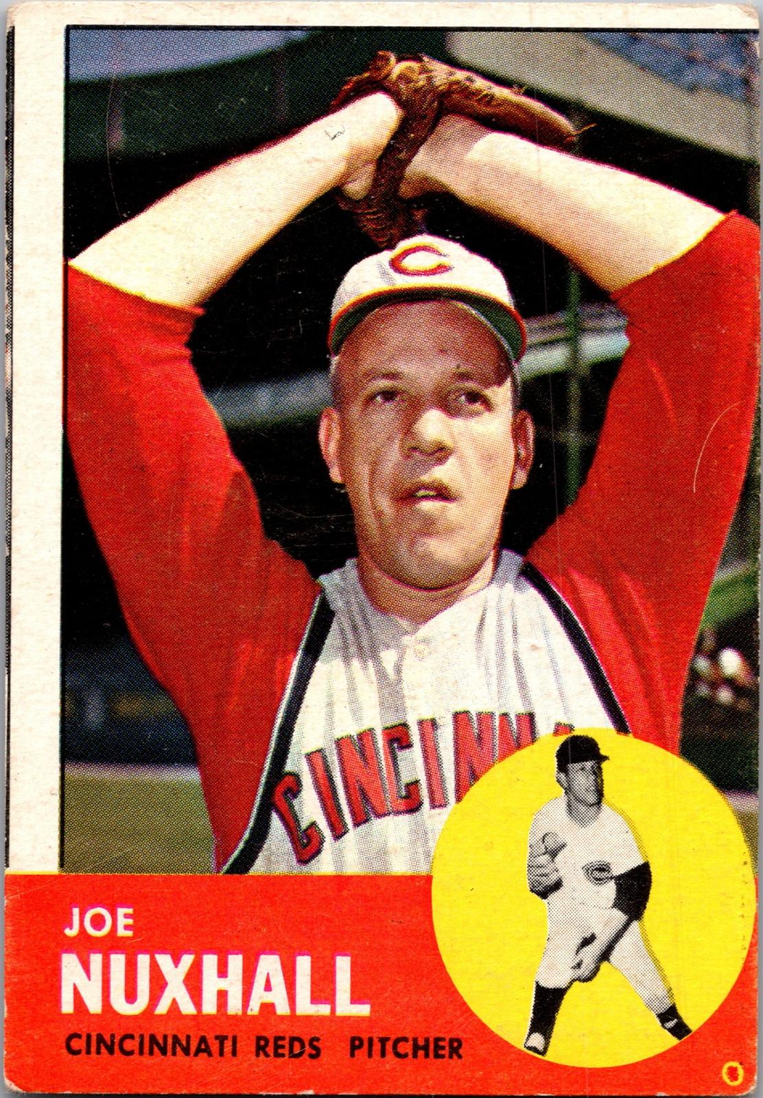 1963 Topps #194 Joe Nuxhall