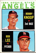 1964 Topps #502 Angels 1964 Rookie Stars (Bobby Knoop / Bob Lee)