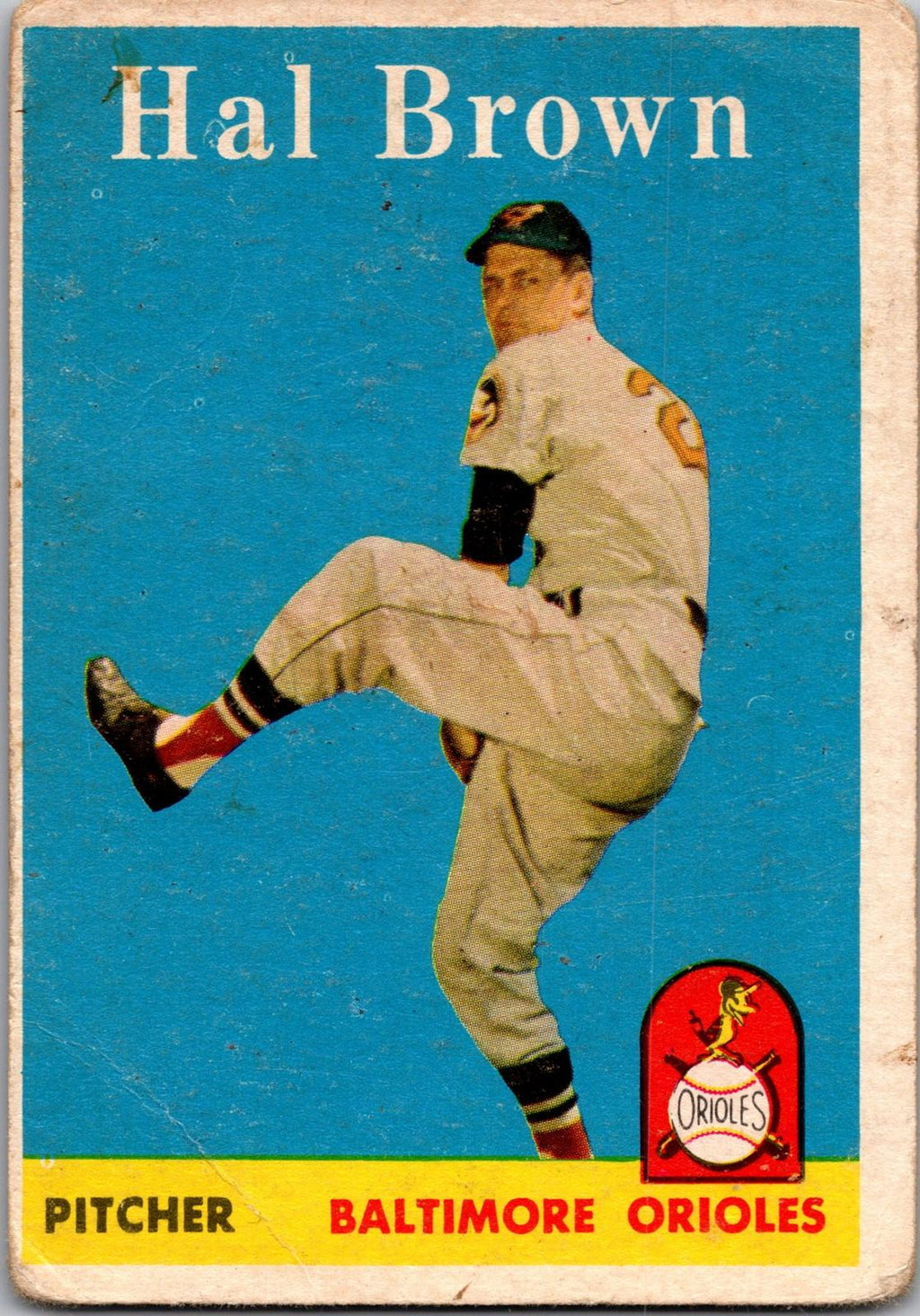 1958 Topps #381 Hal Brown