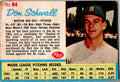 1962 Post Cereal #64 Don Schwall