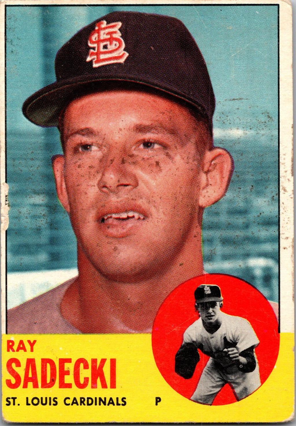 1963 Topps #486 Ray Sadecki