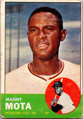 1963 Topps #141 Manny Mota