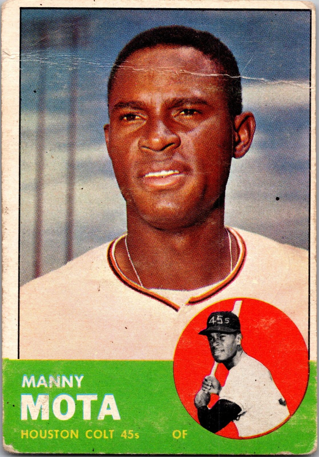 1963 Topps #141 Manny Mota