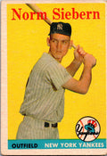 1958 Topps #54 Norm Siebern