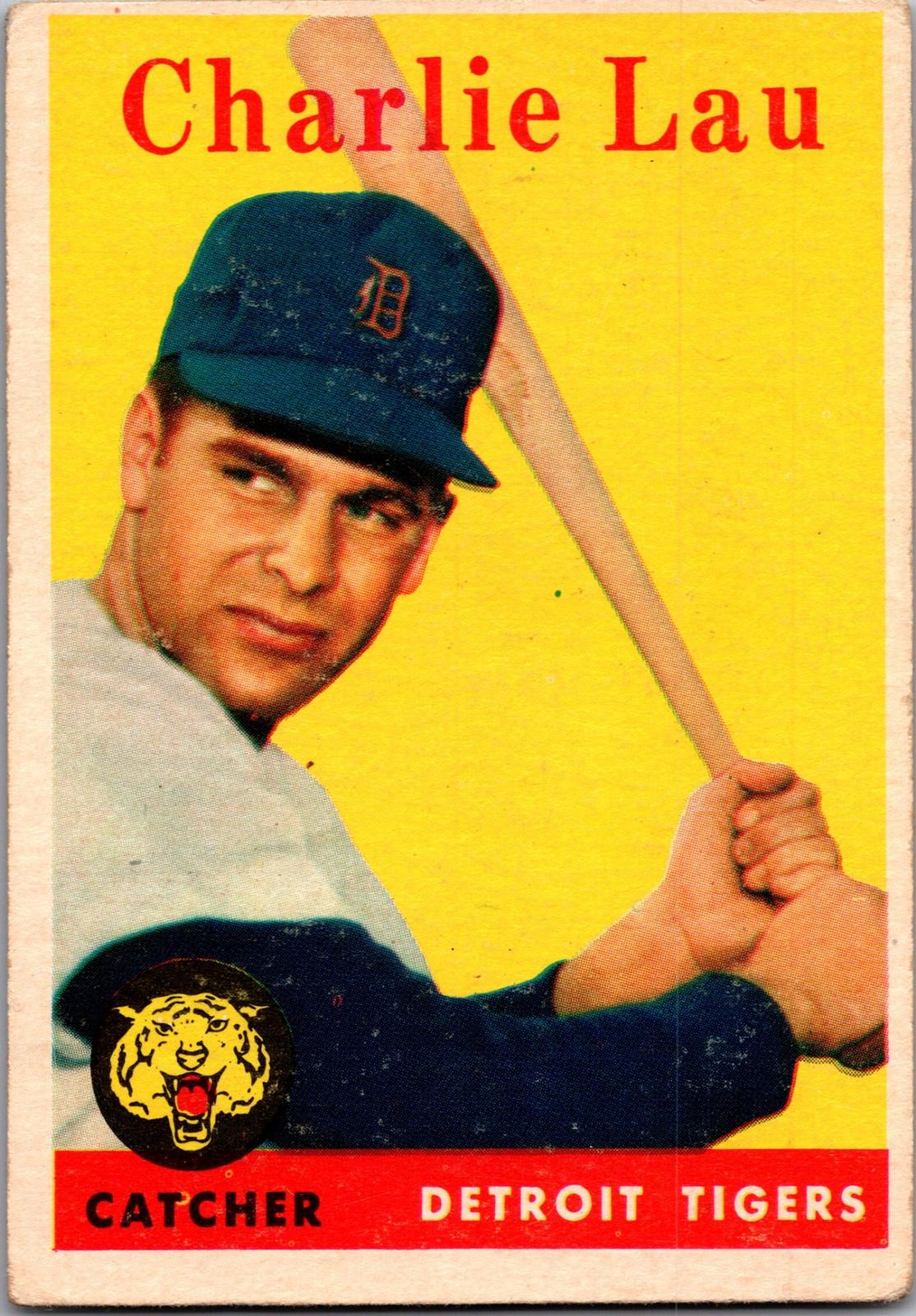1958 Topps #448 Charlie Lau