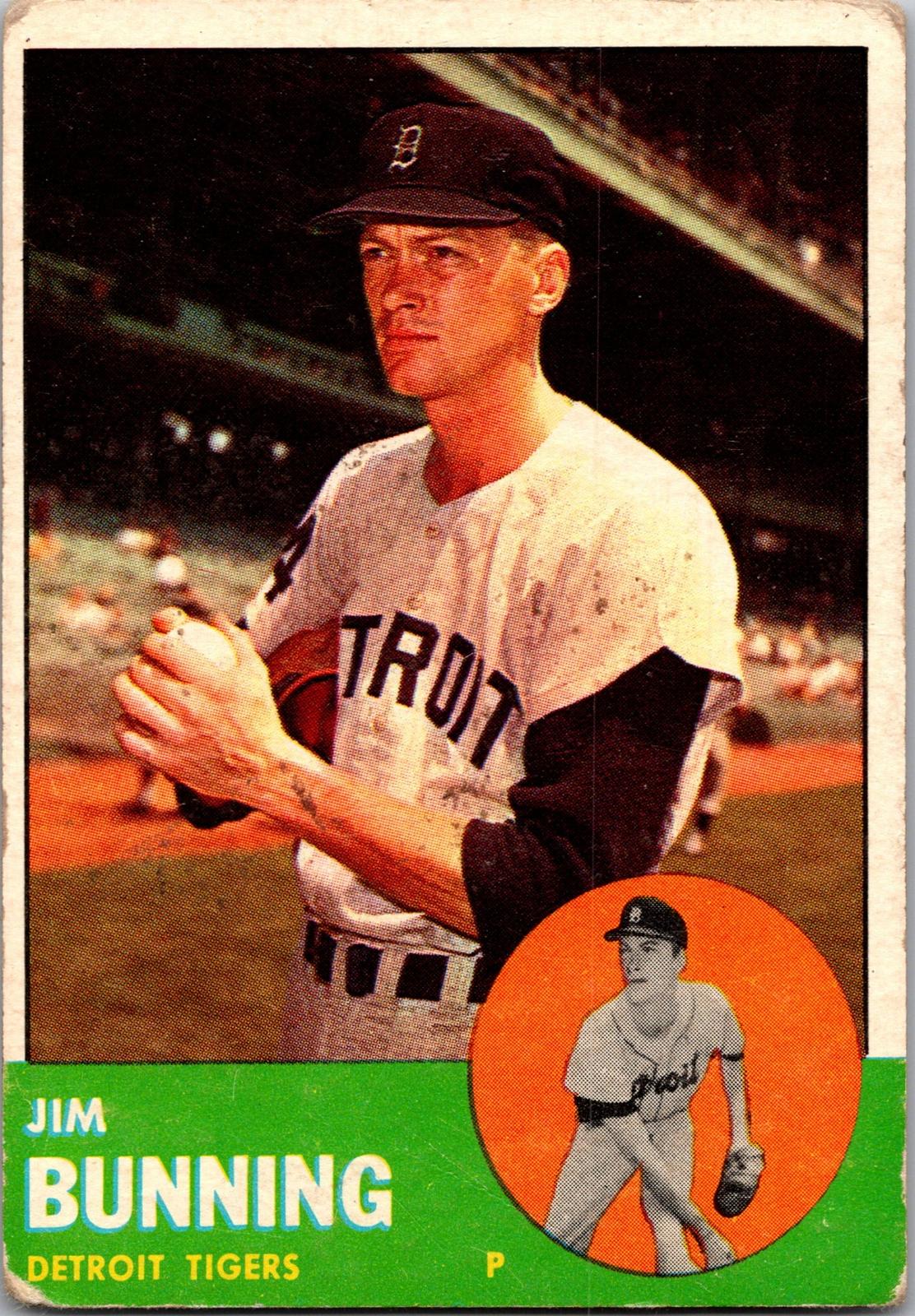 1963 Topps #365 Jim Bunning