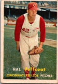 1957 Topps #93 Hal Jeffcoat