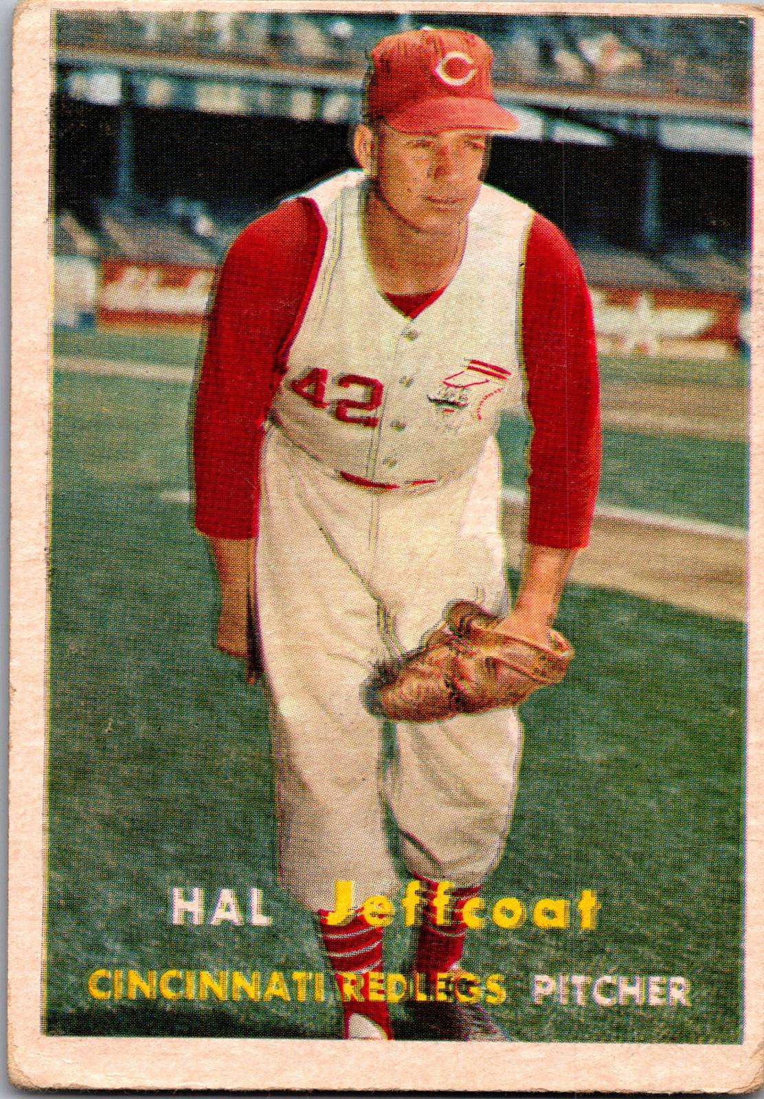 1957 Topps #93 Hal Jeffcoat