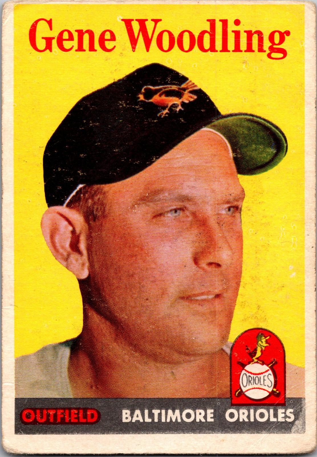 1958 Topps #398 Gene Woodling