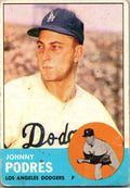 1963 Topps #150 Johnny Podres