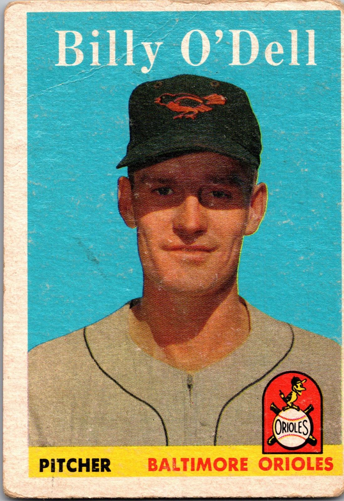 1958 Topps #84 Billy O'Dell