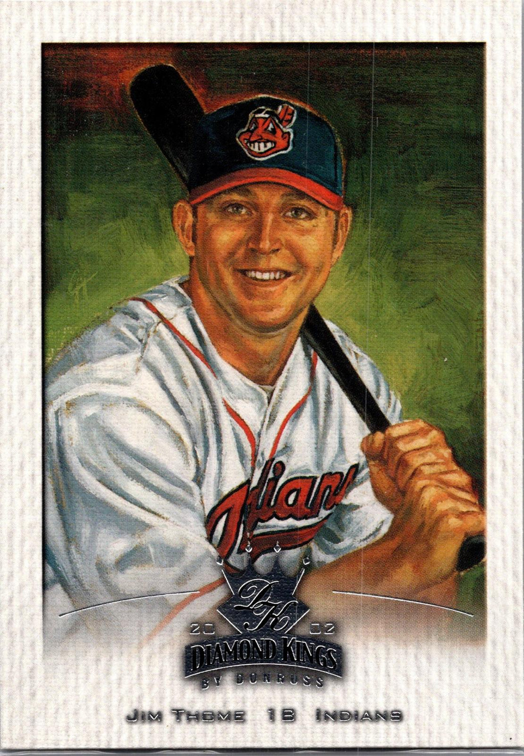 2002 Donruss Diamond Kings #90 Jim Thome
