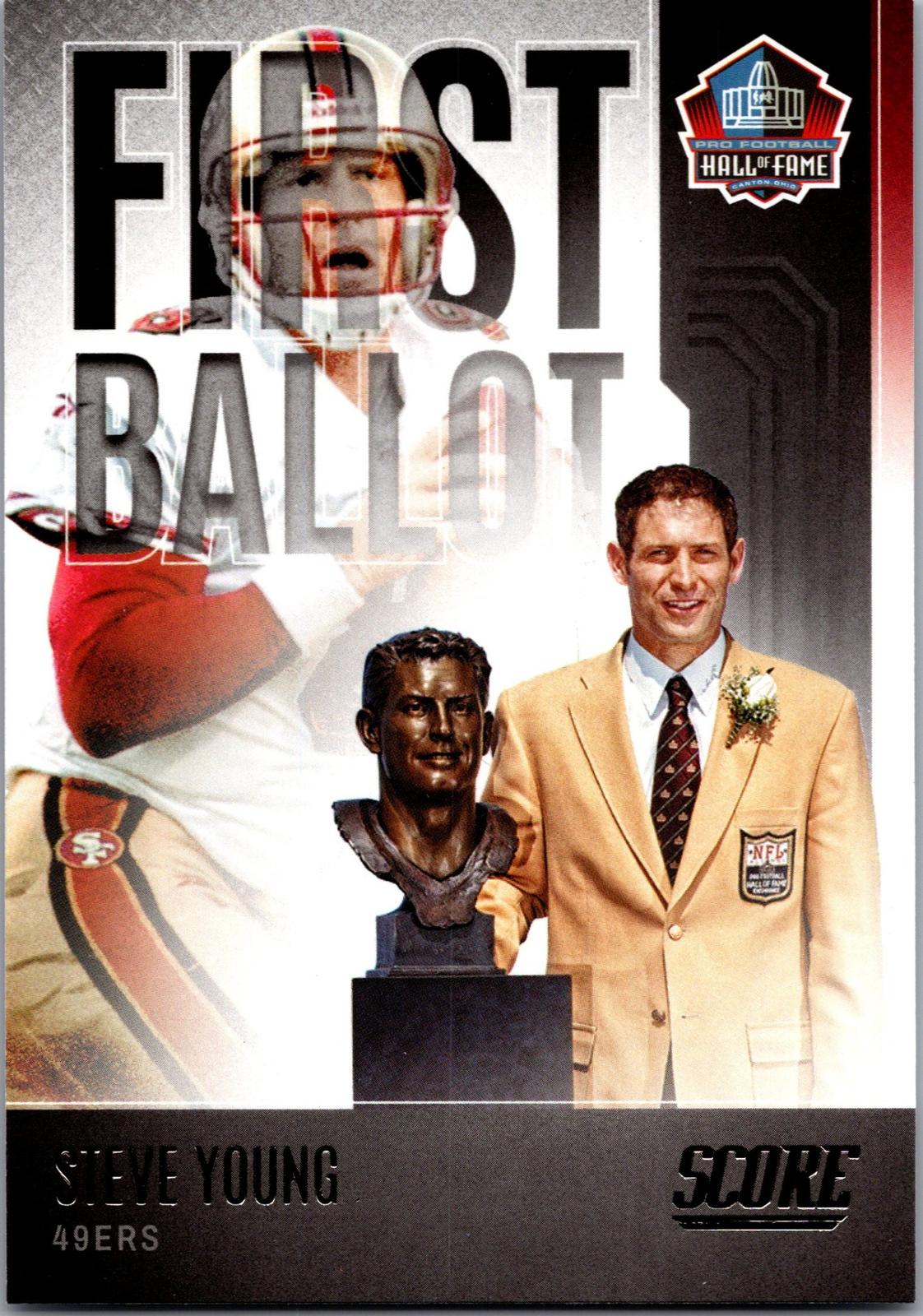2022 Score #FB-SY Steve Young First Ballot