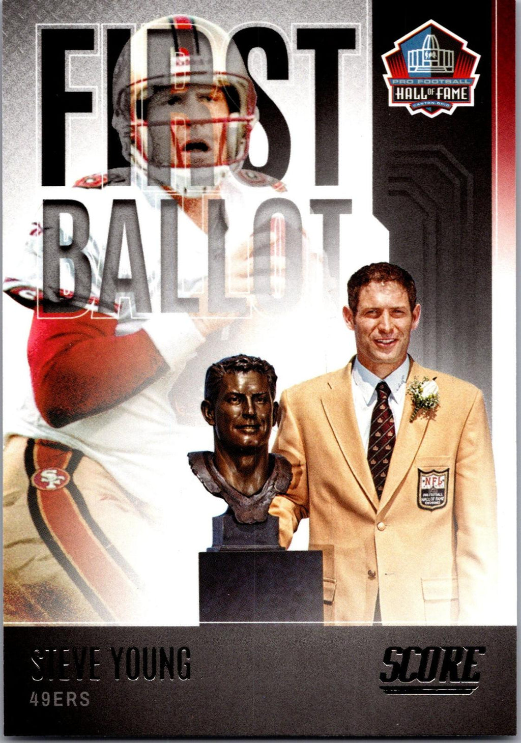 2022 Score #FB-SY Steve Young First Ballot