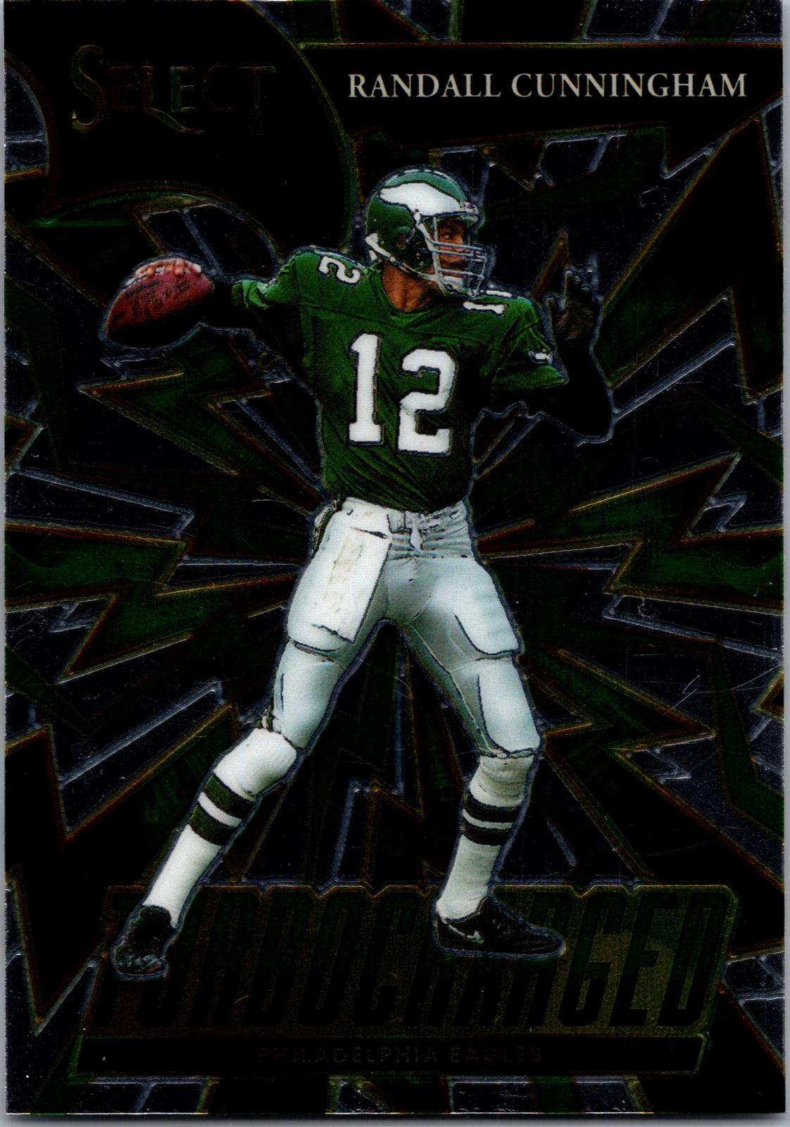 2021 Panini Select #TUR-23 Randall Cunningham Turbocharged