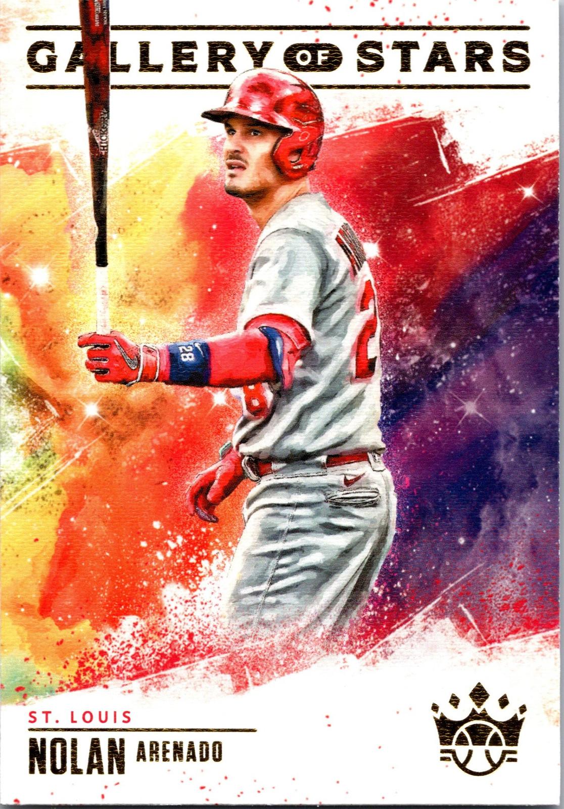 2022 Panini Diamond Kings #GS-6 Nolan Arenado Gallery of Stars