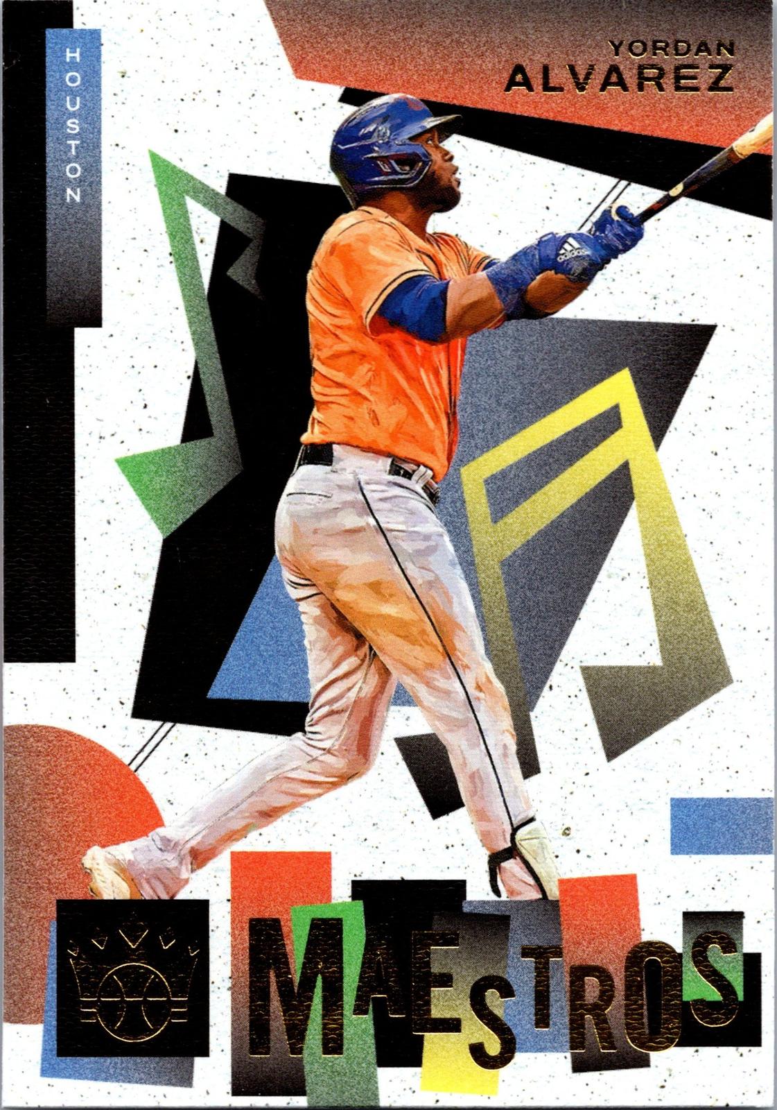 2022 Panini Diamond Kings #M-10 Yordan Alvarez Maestros