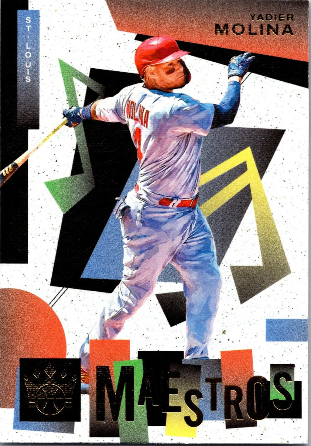 2022 Panini Diamond Kings #M-7 Yadier Molina Maestros