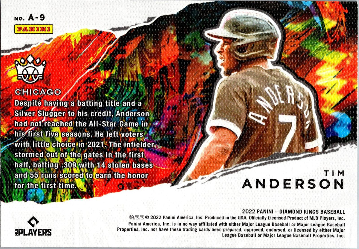 2022 Panini Diamond Kings #A-9 Tim Anderson Aficionado