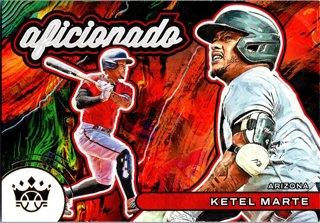 2022 Panini Diamond Kings #A-2 Ketel Marte Aficionado