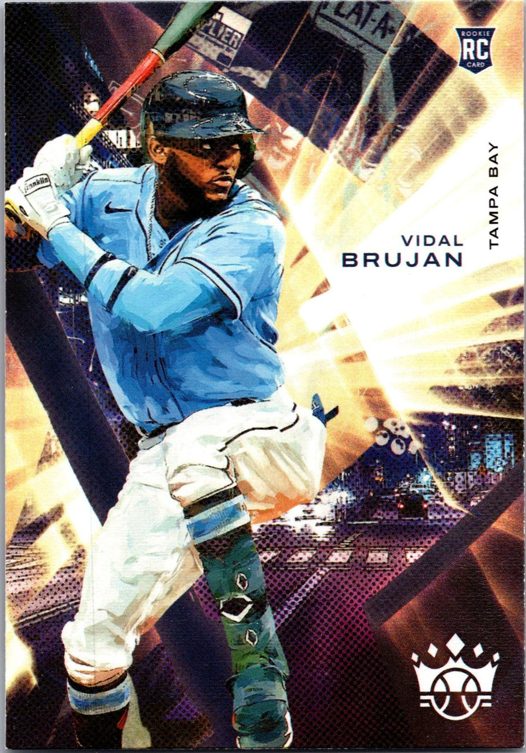 2022 Panini Diamond Kings #80 Vidal Brujan