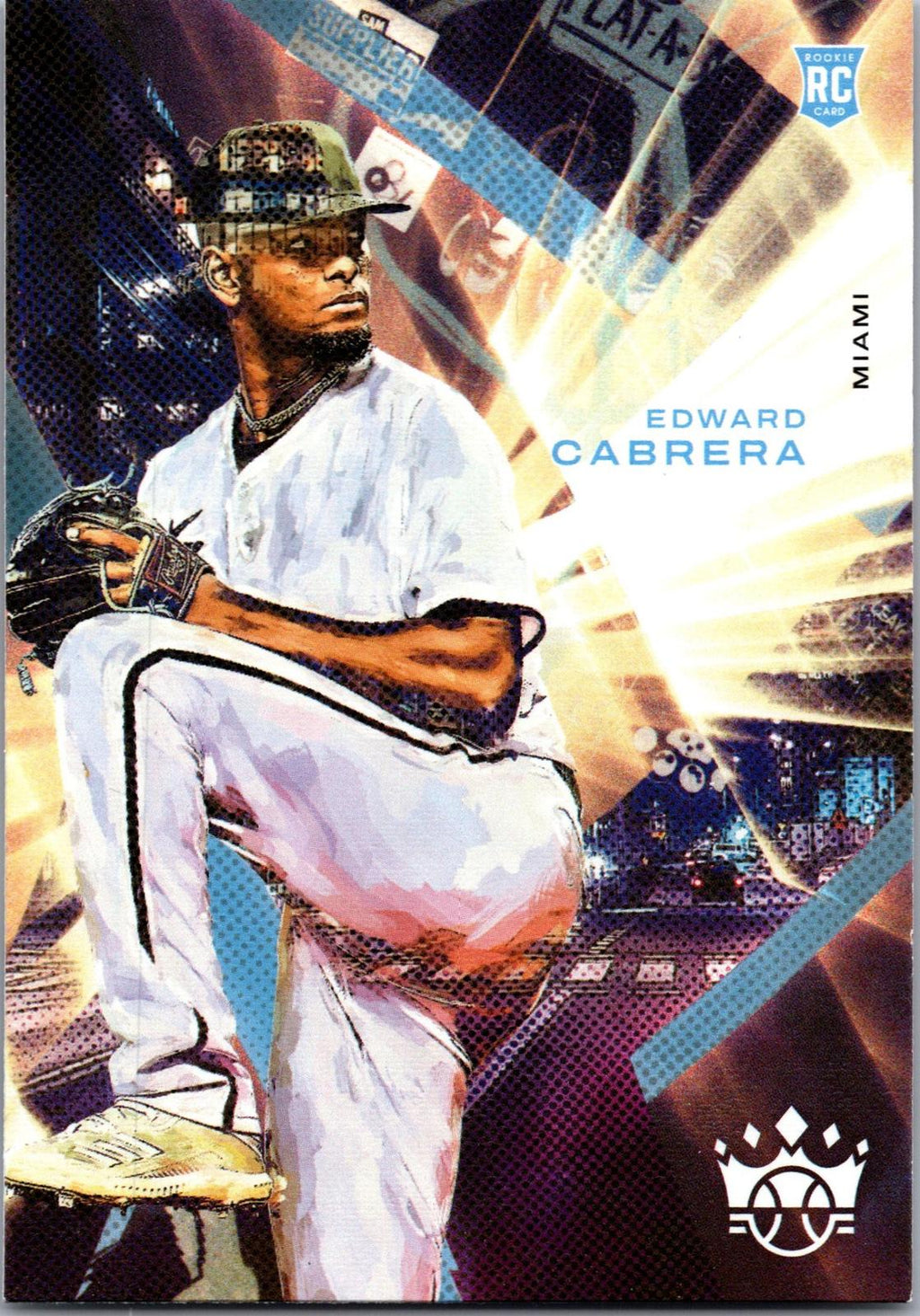 2022 Panini Diamond Kings #91 Edward Cabrera